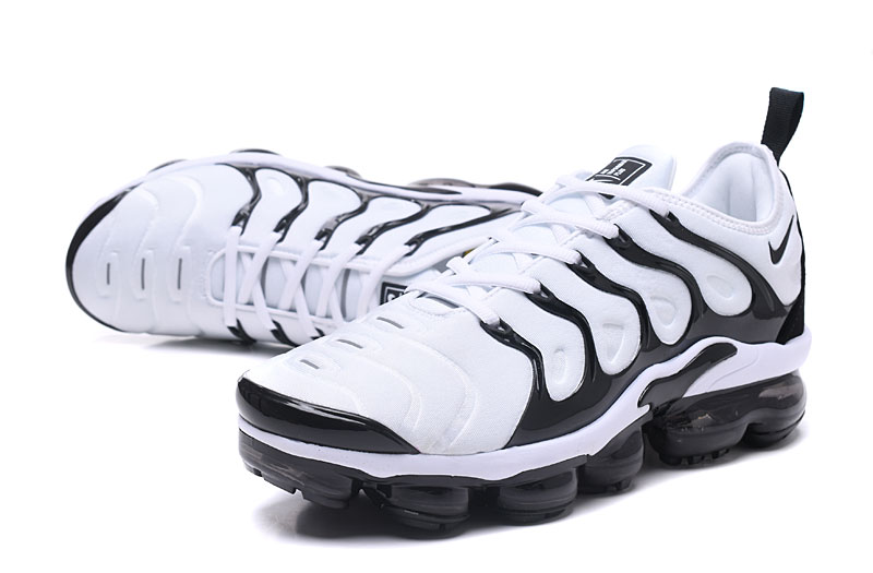 Men Nike Air Max TN Plus White Black Shoes